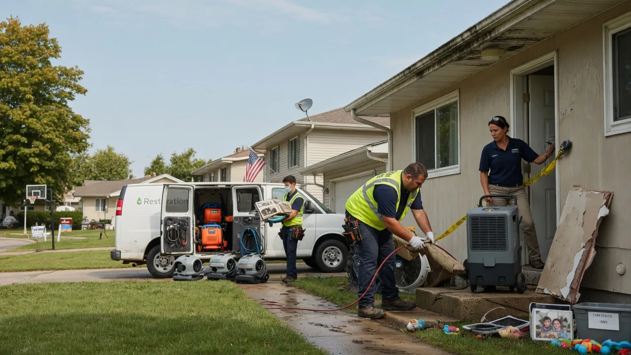 Water Damage Restoration in Mcbrides, MI near me